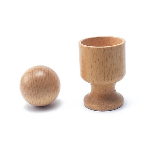 Unisex Infant Montessori Sensory Toys Wooden Toys Hand Grasping Life Pactical Toy for Toddlers Rattles 16-24 Months Years Old