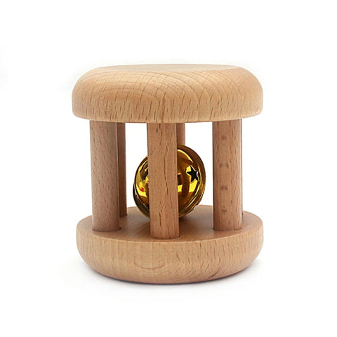 Unisex Infant Montessori Sensory Toys Wooden Toys Hand Grasping Life Pactical Toy for Toddlers Rattles 16-24 Months Years Old