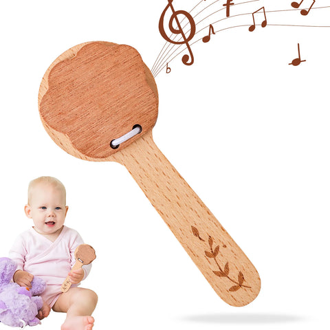 Montessori Wooden Toy Multicolor Xylophone Bell Beads Drum Column Musical Instrument Toy Kid Educational Musical Instrument Gift